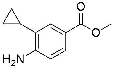 methyl 4-amino-3-cyclopropylbenzoate